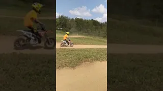 KTM 50 SX practice