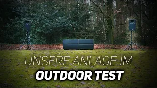 Unsere Anlage im Outdoor Test