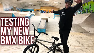 FIRST RIDE ON MY BRAND NEW BMX BIKE! MOST PAINFUL DAY EVER!!