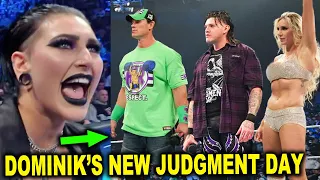 Rhea Ripley Angry About Dominik Mysterio Creating New Judgment Day with John Cena & Charlotte Flair