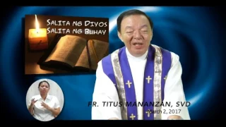 Salita ng Diyos, Salita ng Buhay - March 2, 2017