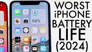 iPhones With The Worst Battery Life! (2024)