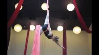 Aerial Silks Routine to Lana Del Rey "Young and Beautiful" from the Great Gatsby