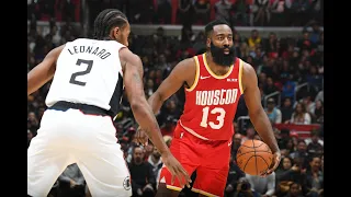 James Harden vs Kawhi Leonard - All 1 On 1 Plays | 2019-20 NBA Season