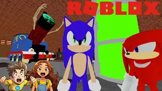 ROBLOX SONIC & KNUCKLES RESCUE SHED 17 THOMAS  ! || Roblox Gameplay || Konas2002