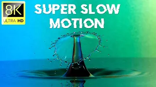 Super Slow Motion Collection in 8K ULTRA HD (60 FPS) | Satisfying Film With Relaxation Music | 02