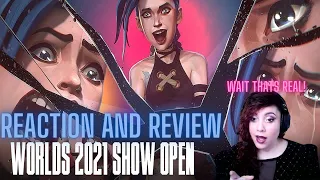 Reaction and Review! l 2021 Worlds Opening Ceremony (League of Legends)