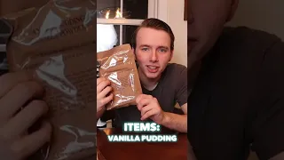 I ate MREs for 1 Week (military rations) #shorts
