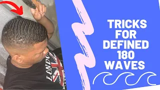 MY WAVE ROUTINE 🥶🌊 | TIPS & TRICKS FOR DEFINED 180 WAVES!