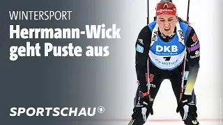 Biathlon-WM: Herrmann-Wick abgeschlagen bei Öberg-Erfolg | Sportschau