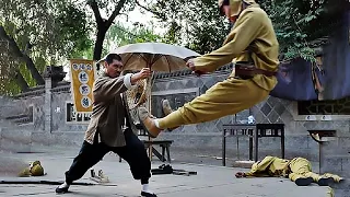 【功夫抗日神劇】小夥戰鬥力爆表，暴打日軍  ⚔️  抗日  MMA | Kung Fu