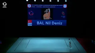 Nil Deniz BAL (TUR) - 2021 Aerobics Europeans, Individual Women final