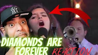 FIRST TIME LISTEN | Angelina Jordan - Diamonds Are Forever | REACTION!!!