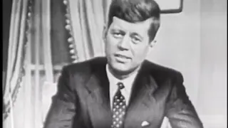 JFK tells young people how to get involved (excerpt, IFP:130)