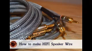 How to make Your own HiFi Speaker Wire
