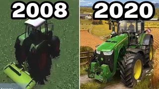Graphical Evolution of Farming Simulator (2008-2020)