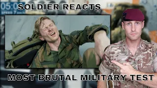 Most brutal Military test Ever - I tried to join the Norwegian LRRP SQN (British Soldier Reacts)