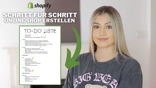 Onlineshop erstellen mit dieser Schritt für Schritt Anleitung | Checkliste 2024 ✅