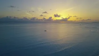 Drone video at the Maldives, sun island resort