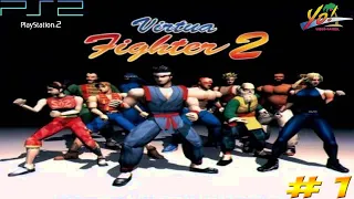 PS2 Night! Virtua Fighter 2! Part 1 - YoVideogames