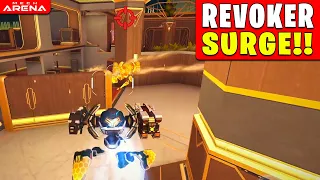 Faced A Real Player While I was Testing Revoker on Surge  | Mech Arena