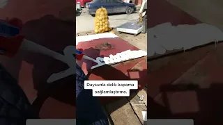 Savaş Sıhhi Tesisat Edirne 👨‍🔧 daysunla mazot deposu delik kaçak onarımı.