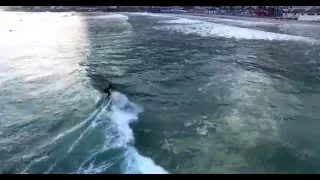 Surfing at Muizenberg - Short clip