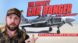 900 Sonic Booms Per Second -  XF-84H Thunderscreech