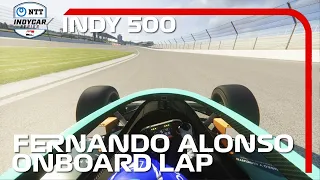 Fernando Alonso Onboard Lap | 2020 Indianapolis 500