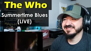 THE WHO - Summertime Blues (LIVE Isle of Wright 1970) | FIRST TIME REACTION