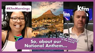 Similar National Anthems and Cape Town is the 2nd best city in the world