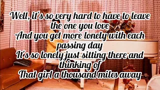 Elvis Presley - I'm Coming Home (Lyrics)