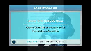 [2023] Latest update Lead4Pass 1z0-1085-22 dumps actual exam questions and answers