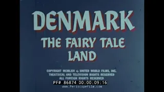 CASTLE FILMS DENMARK - THE FAIRY TALE LAND 1964  COPENHAGEN  TIVOLI GARDENS  86874