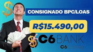 CONSIGNADO MARGEM NOVA BPC/LOAS INSS, qual valor de empréstimo BPC/LOAS