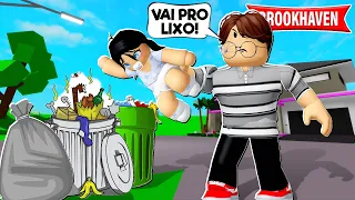 A BEBÊ foi ABANDONADA no LIXO por CAUSA DISSO... | Historinha ROBLOX | Brookhaven RP🏡