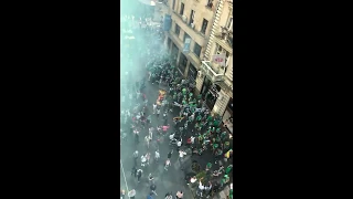 Zalgiris fans Belgrade Euroleague Final Four Tournament 2018