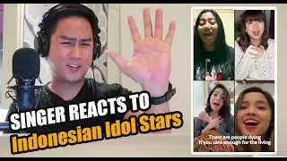 [REACTION] HEAL THE WORLD - Indonesian Idols At Home #IdolsAtHomeForYou