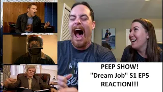 Americans React | PEEP SHOW Season 1 Episode 5 | Dream Job | REACTION