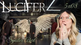 SOOO.. GOD IS HERE Lucifer S05E08 - "Spoiler Alert" Reaction