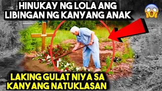 HINUKAY NG LOLA ANG LIBINGAN NG KANYANG ANAK, LAKING GULAT NIYA NG ITOY KANYANG BUKSAN