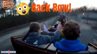 Twisted Timbers In 4K | Official Back Row | Right Side | Sunset |