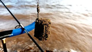 Ловля на пикер за бровкой. Поиск крупной рыбы на реке, 28 апреля 2024