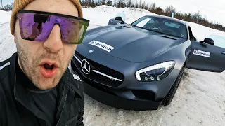 AR 100000€  AMG BĪTERI PA SOMIJAS LEDUS TRASĒM #FERRATUMCHALLENGE