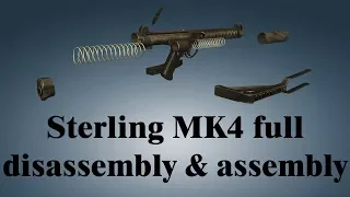Sterling MK4: full disassembly & assembly