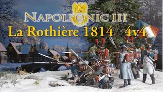 De l'annihilation à la victoire 4v4 La Rothière Napoléonic Total War III