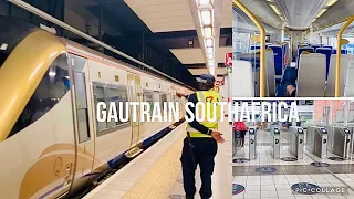 World Class High Speed Train in South Africa | Gautrain Public Transport Review | Expat Series