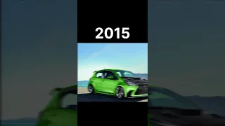 Evolution of Toyota Yaris (1999~2023) #trending #viral #ytshort