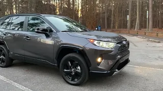 2021 RAV4 XSE Hybrid in Low Light: Interior Tour, Buttons, Controls, Exterior Tour, Drive & More!