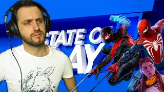 Смотрим STATE OF PLAY — ЖДЁМ SPIDER-MAN 2 и слив Horizon Forbidden West